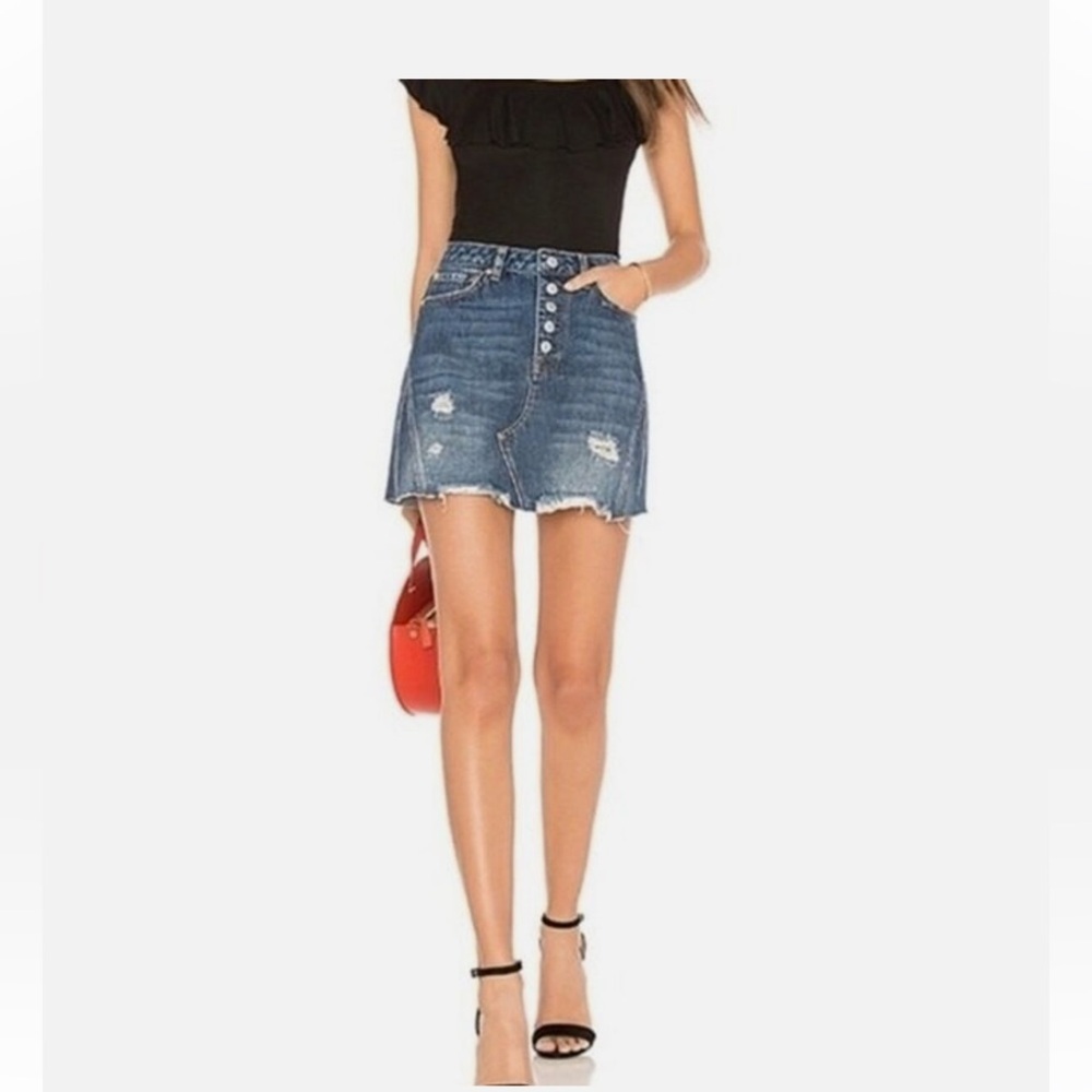 We The Free Denim Mini Skirt - Picture 8 of 8